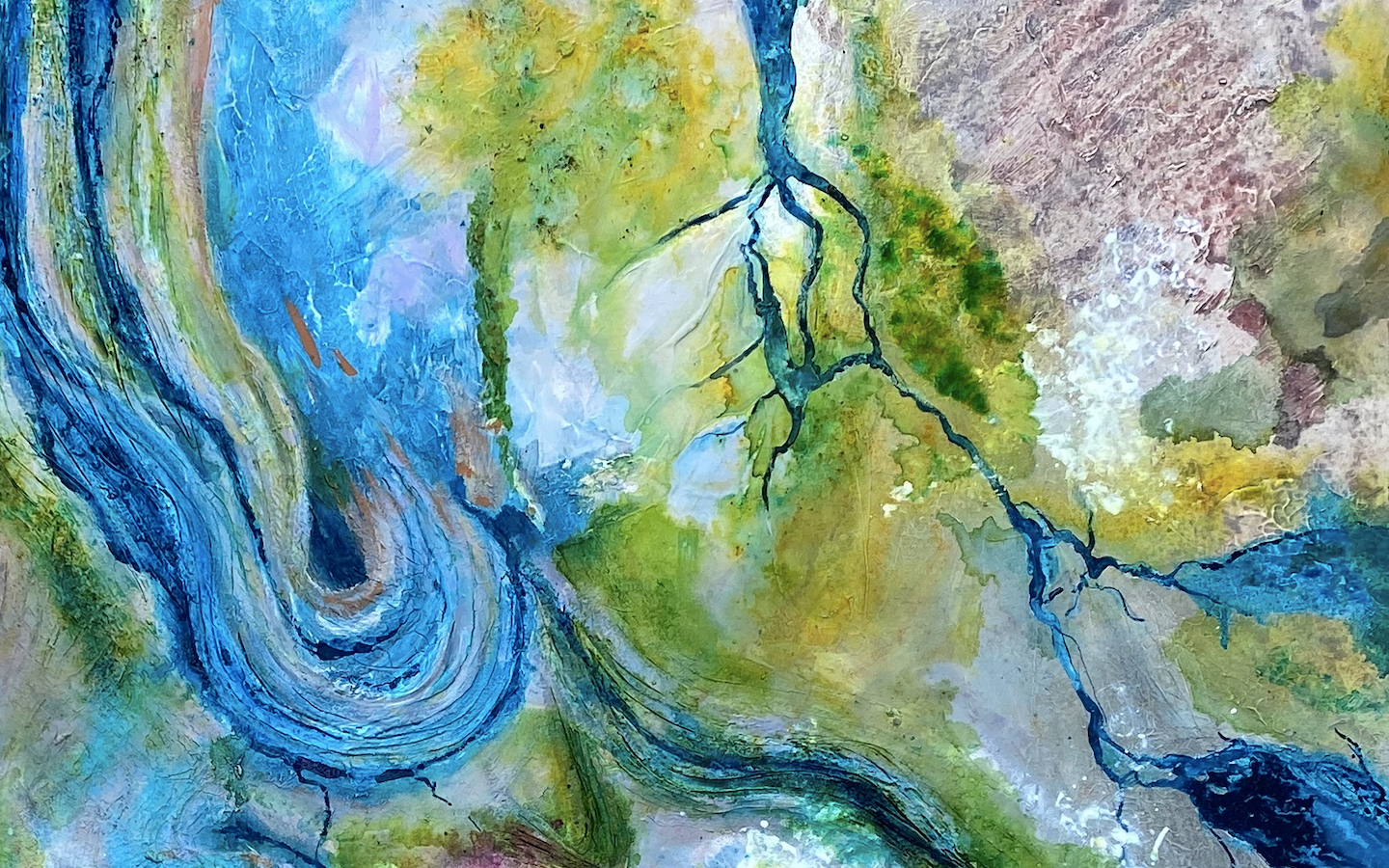 The Golden Road to Renewal - Unframed Print