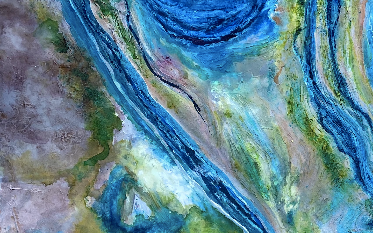 The Golden Road to Renewal - Unframed Print