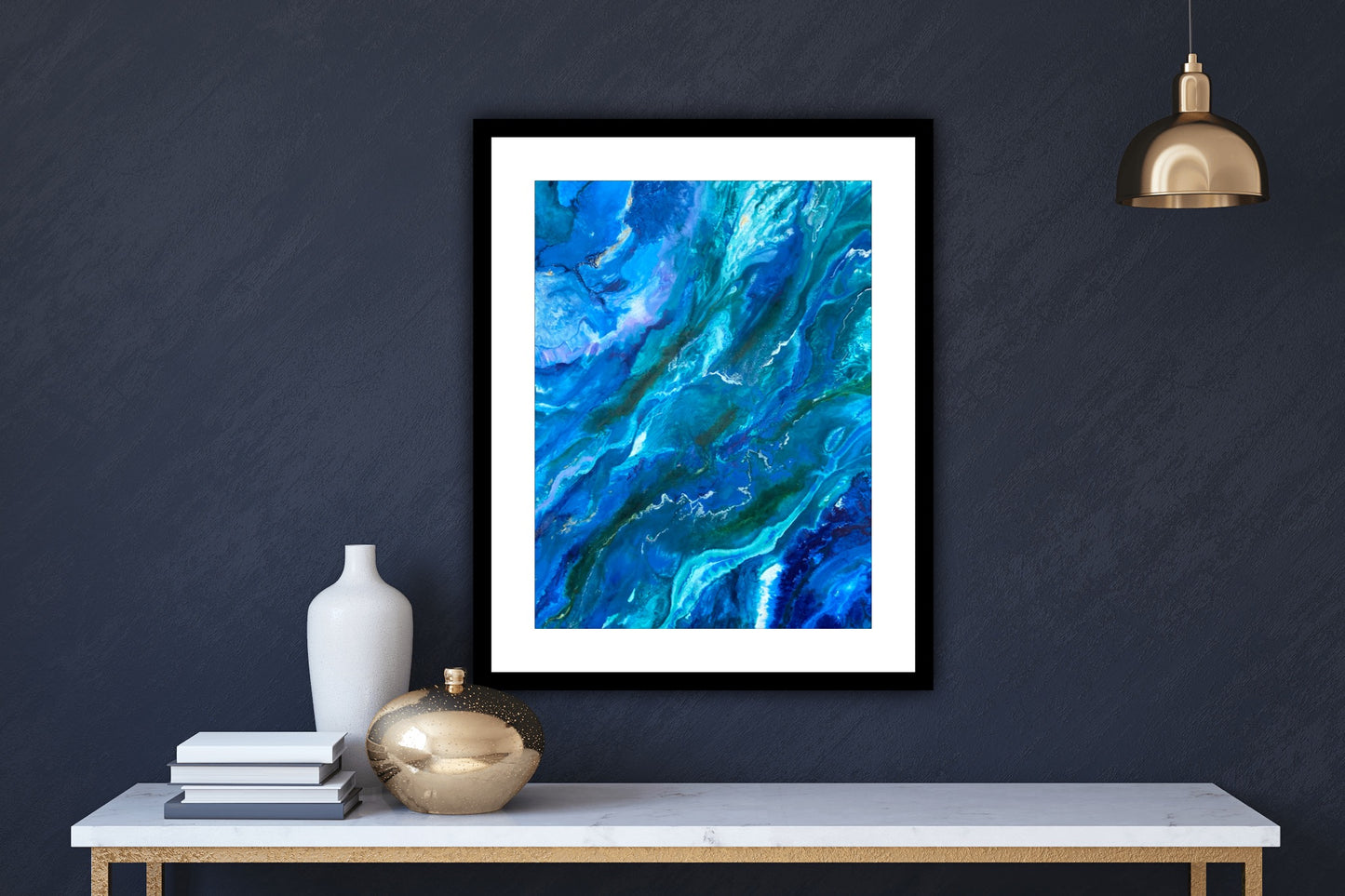 Ocean Currents - Framed Print