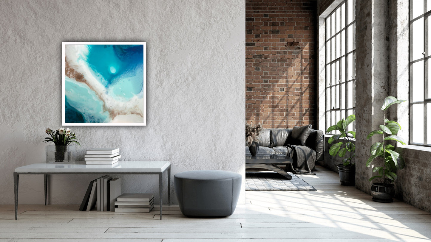 Paradise Island - Framed Print