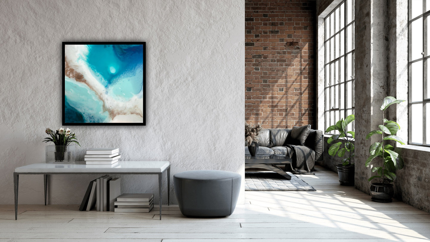 Paradise Island - Framed Print