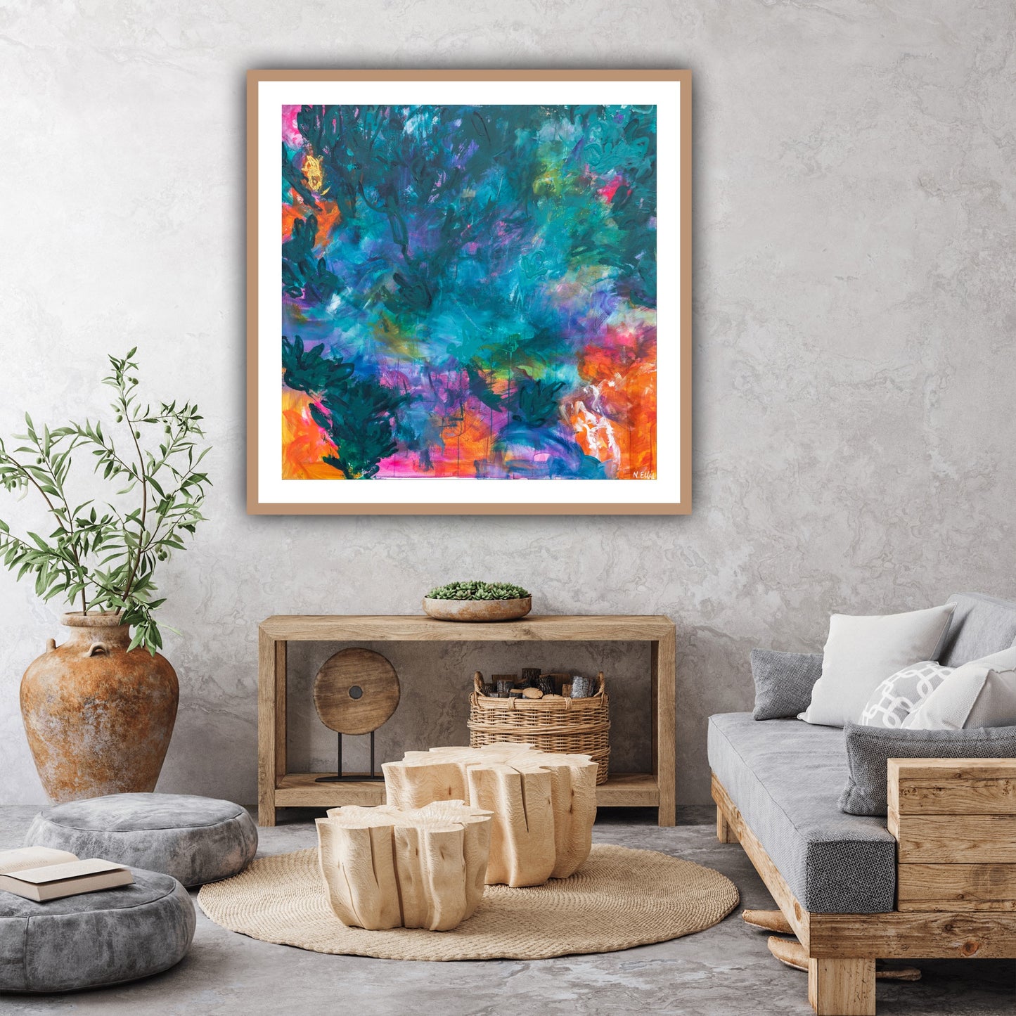 Bursting with Life - Unframed Print
