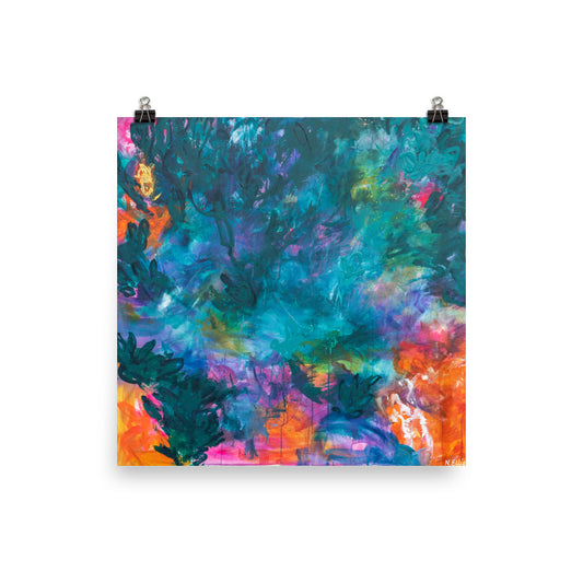 Bursting with Life - Unframed Print