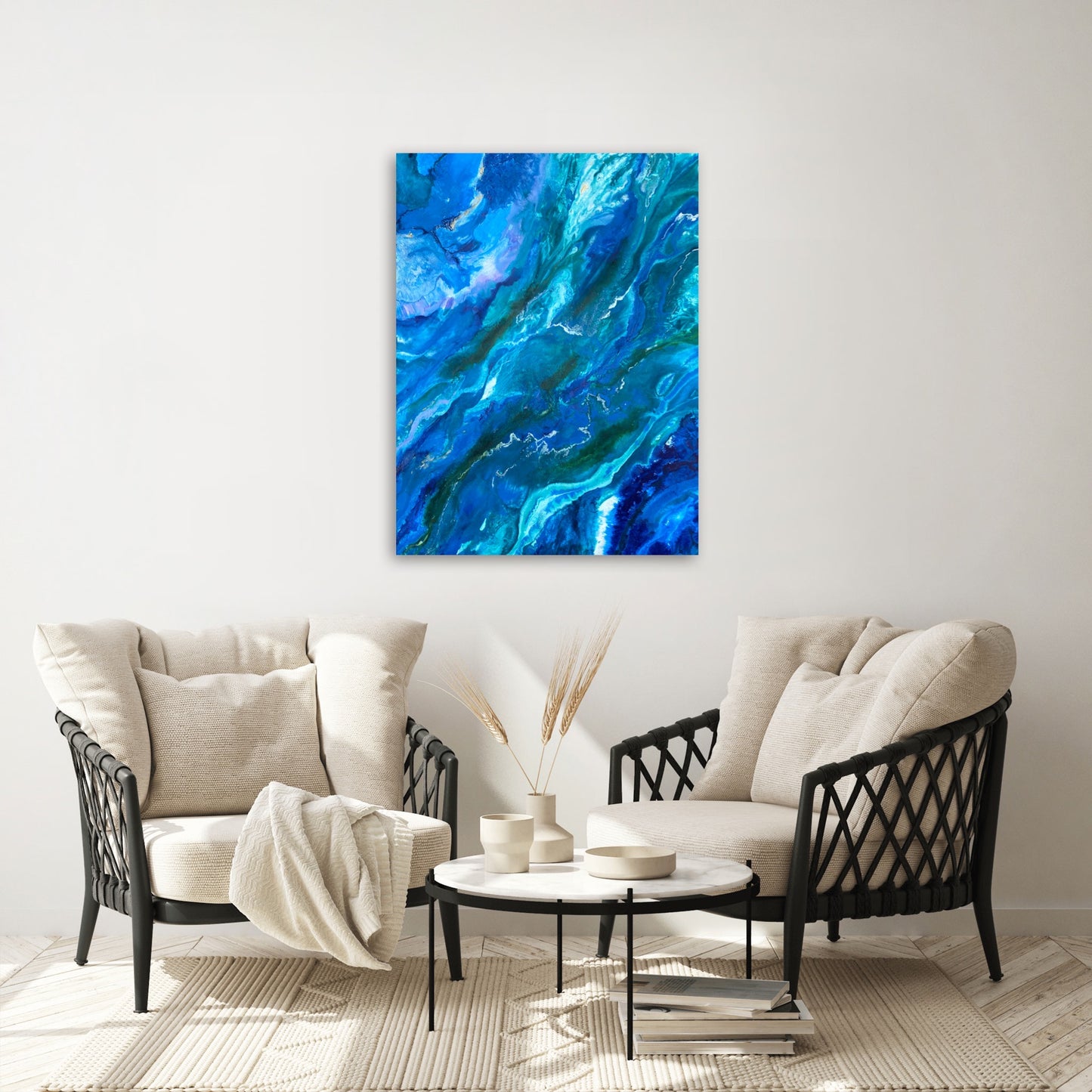 Ocean Currents - Canvas