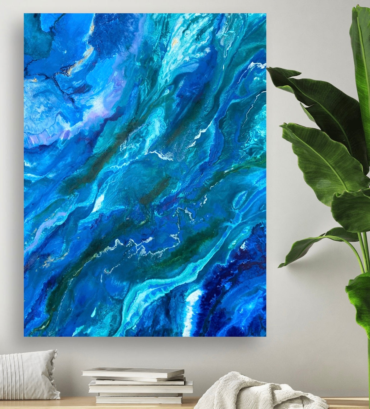 Ocean Currents - Canvas