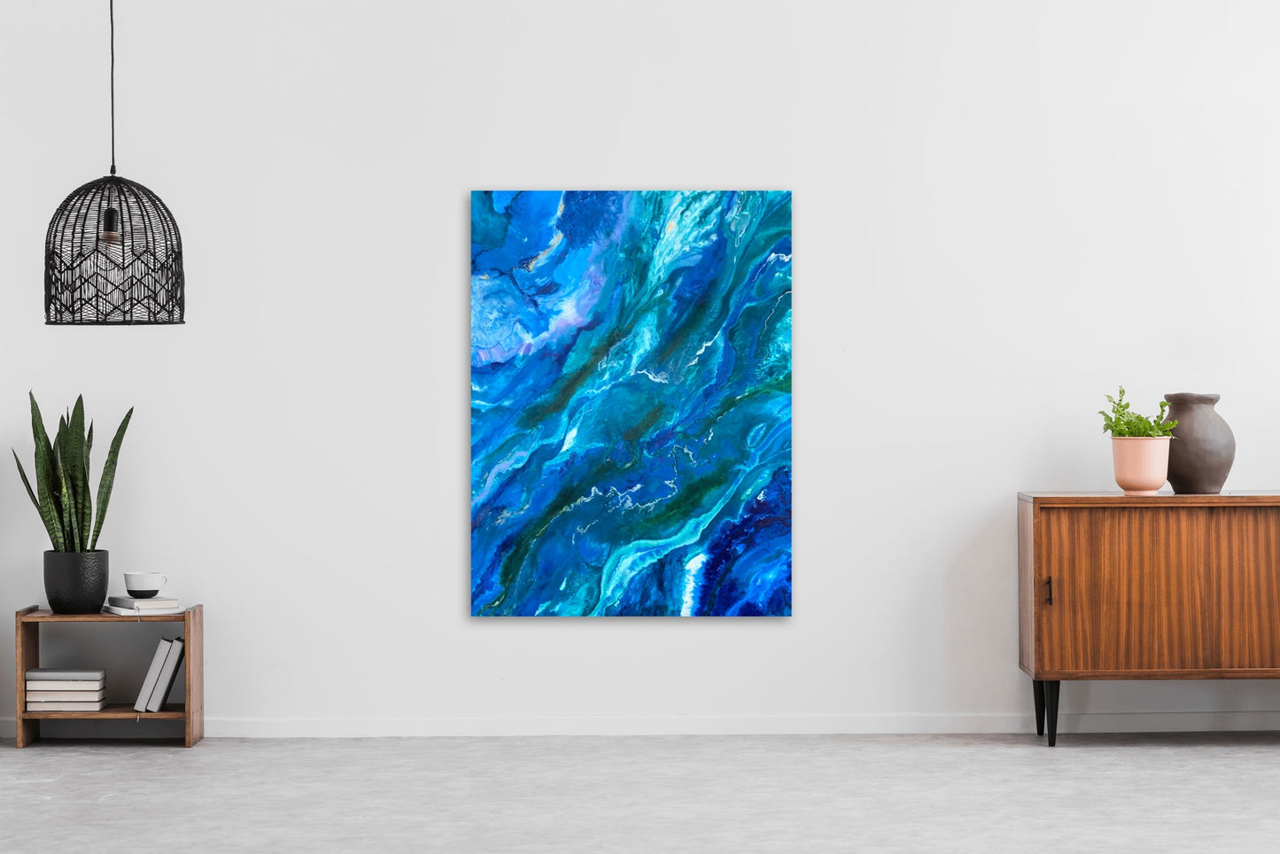 Ocean Currents - Canvas