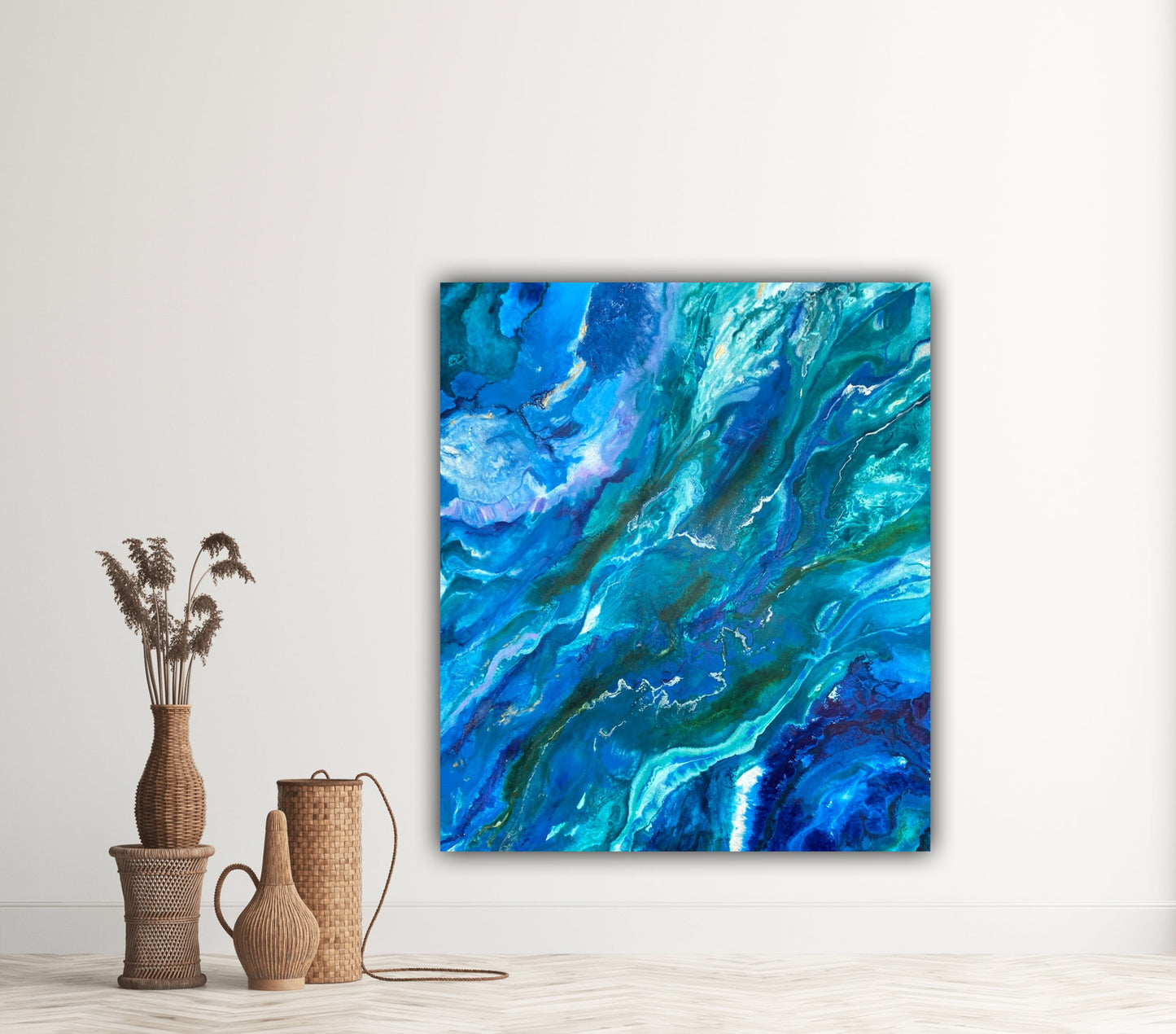 Ocean Currents - Canvas