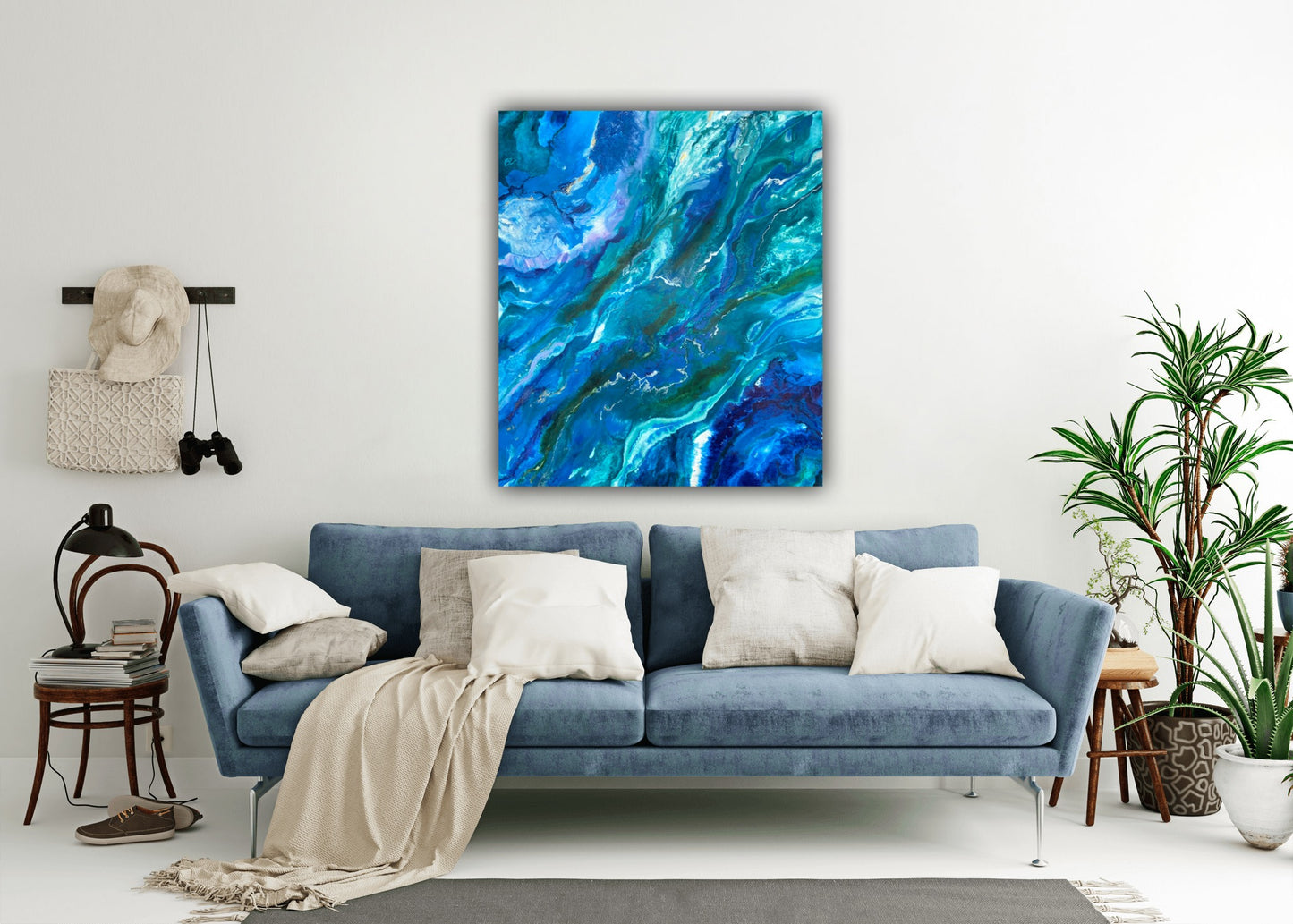 Ocean Currents - Canvas