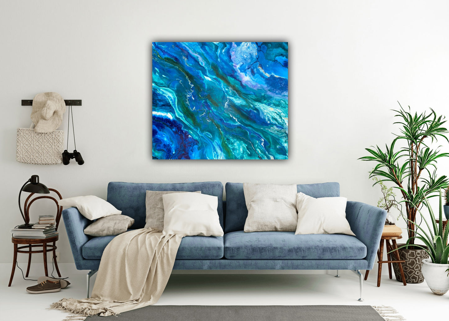 Ocean Currents - Canvas