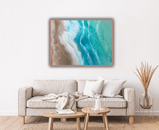 Ocean Zen - Framed Print