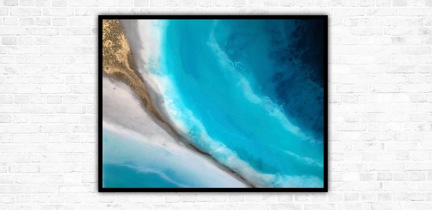 Sandbar 2 - Framed Print