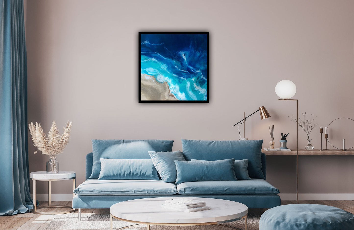 Ocean Breeze - Framed Print