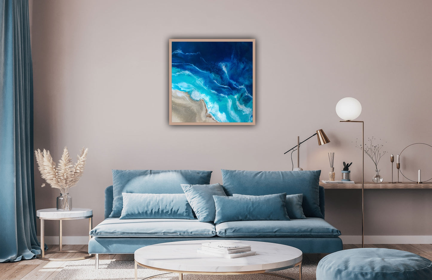 Ocean Breeze - Framed Print