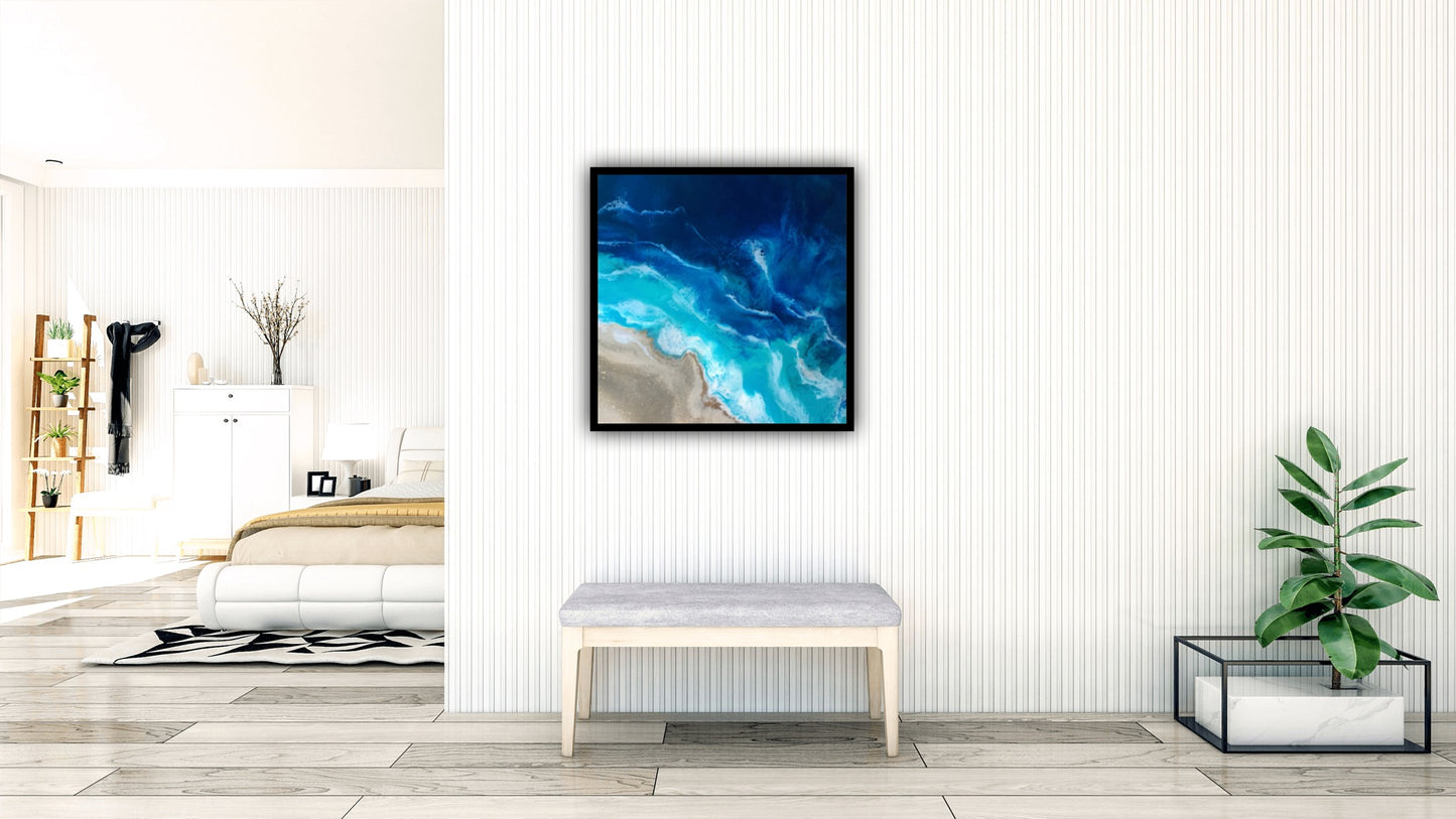 Ocean Breeze - Framed Print