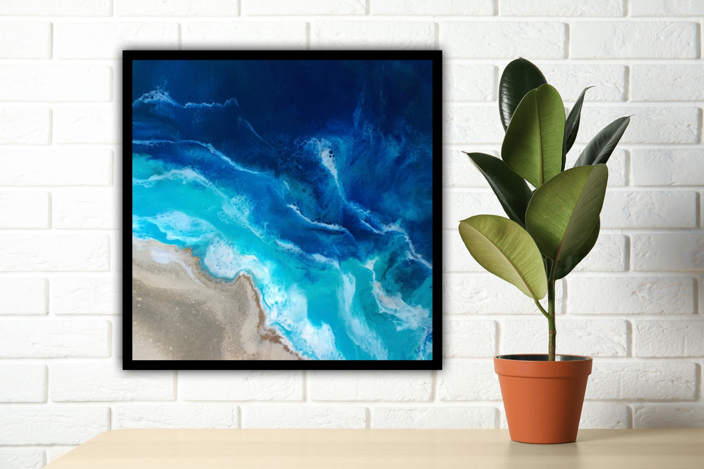 Ocean Breeze - Framed Print