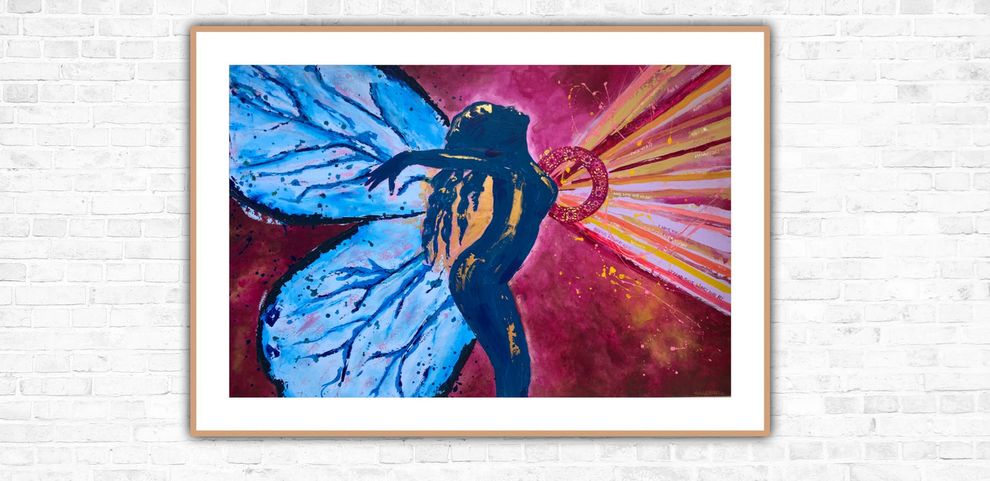 Bursting with Love - Unframed Print