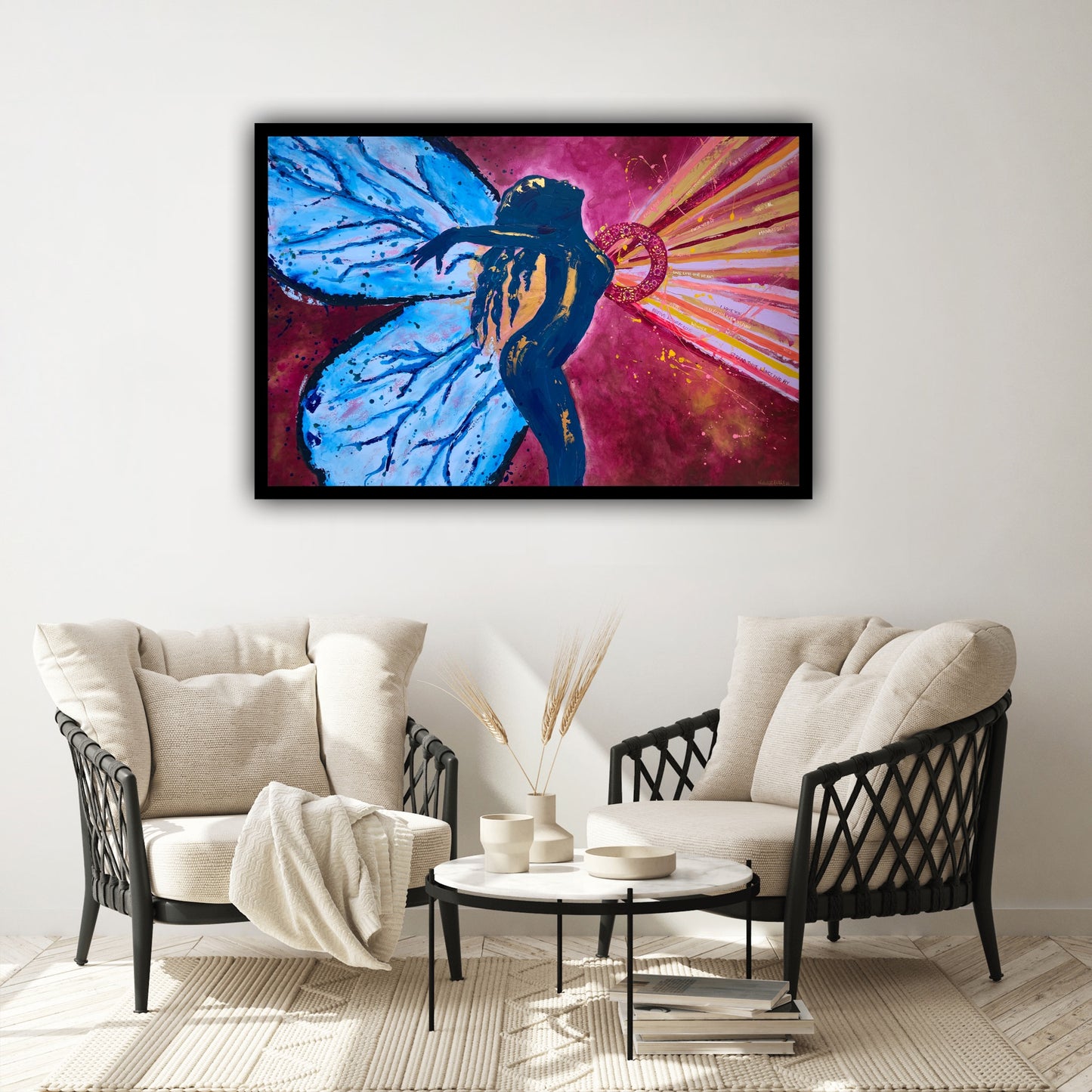 Bursting with Love - Framed Print