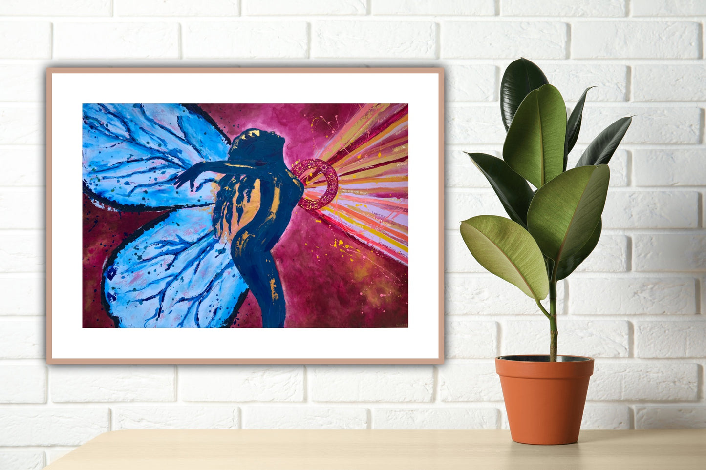 Bursting with Love - Unframed Print