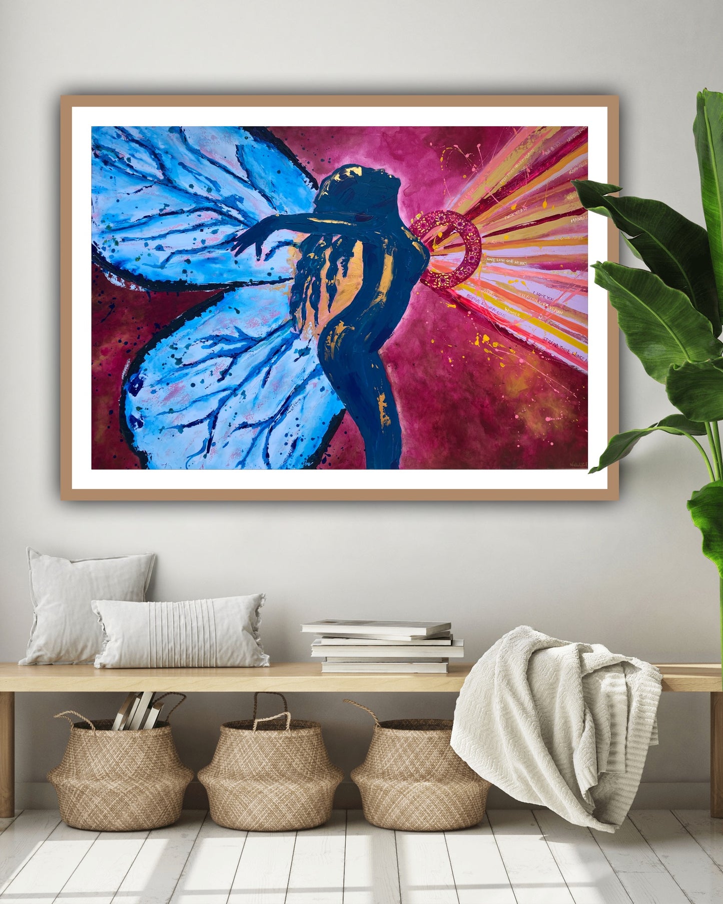 Bursting with Love - Unframed Print