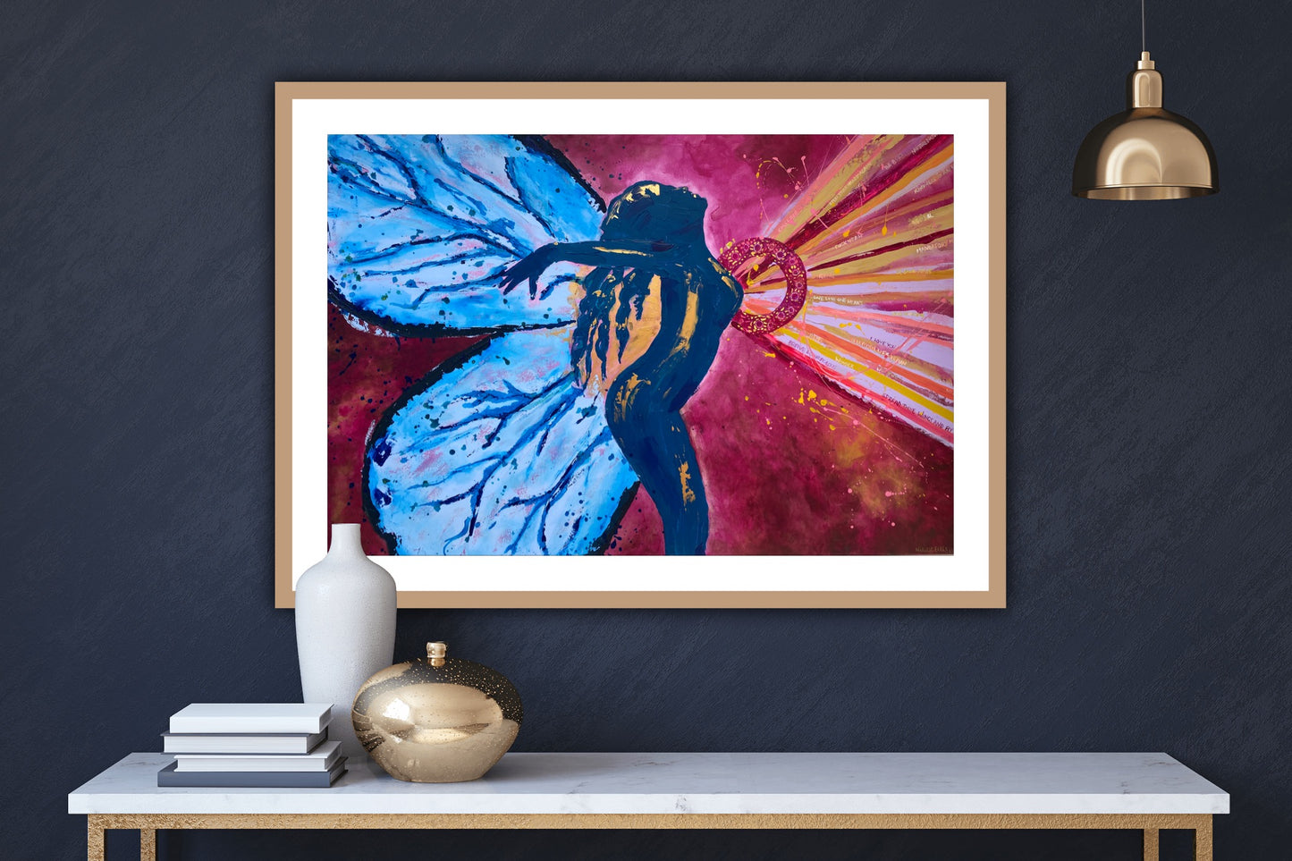 Bursting with Love - Unframed Print