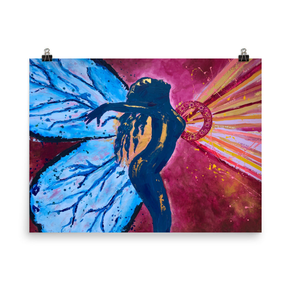 Bursting with Love - Unframed Print